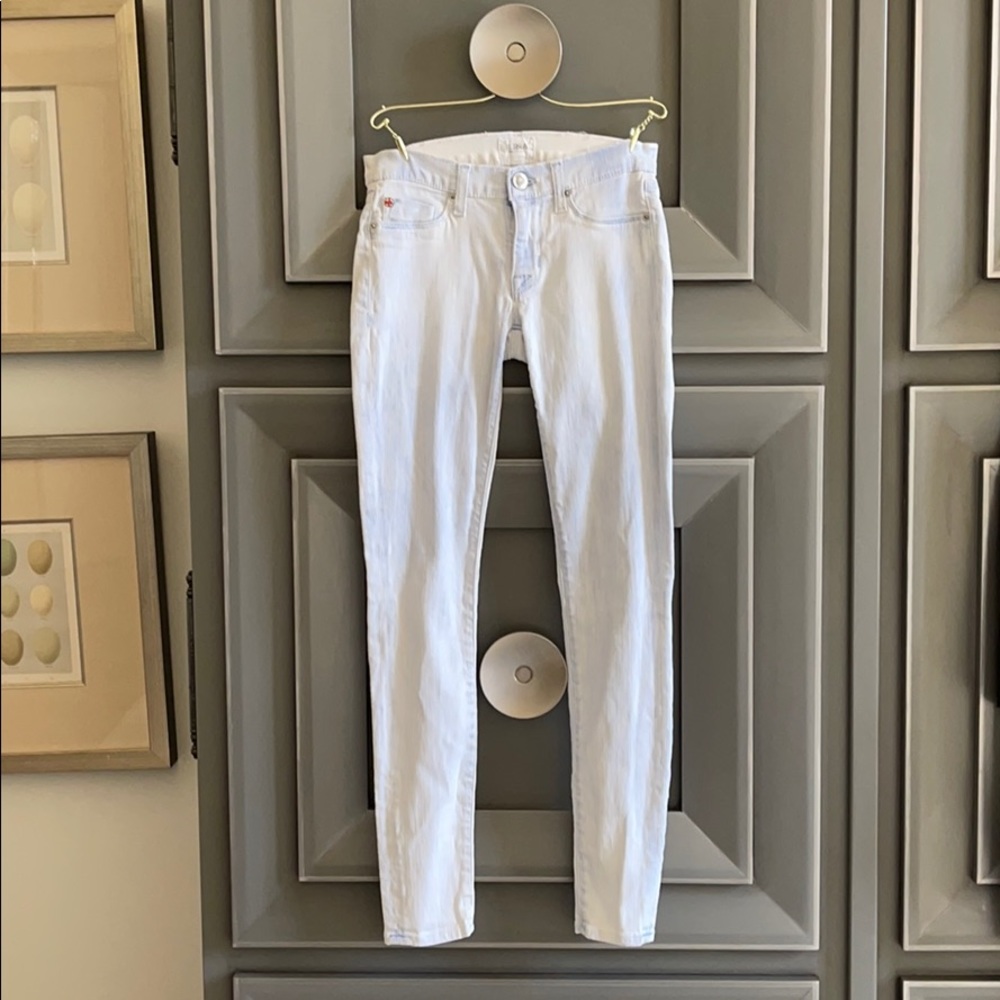 Hudson • pale wash Skinny Jeans